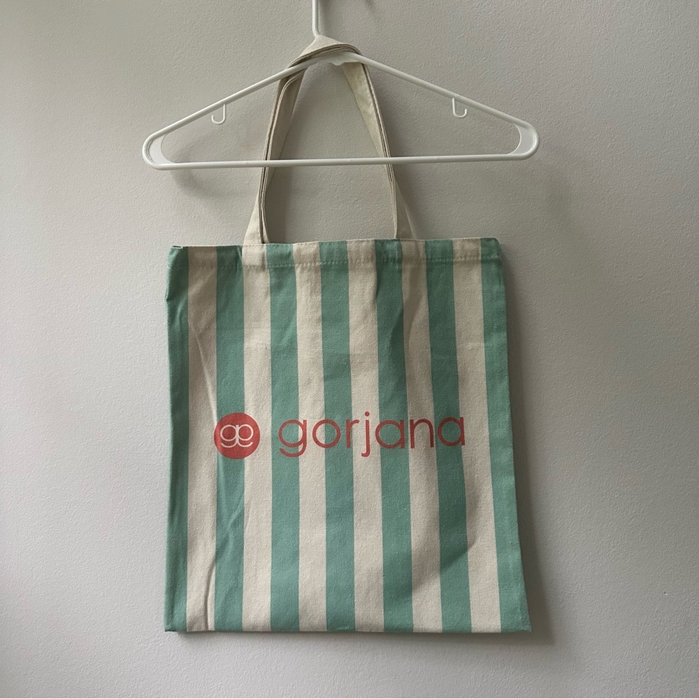 Gorjana Harbor Tote | Blue Stripe Summer Exclusive | New